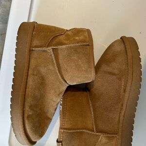 Cozy Tan Ankle Boots